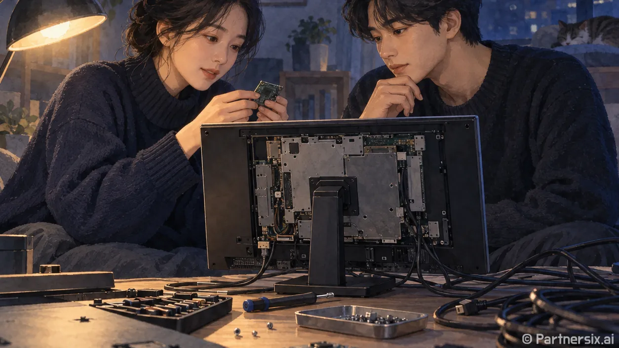 모니터수리 맡기기 전 집에서 먼저 확인하는 방법