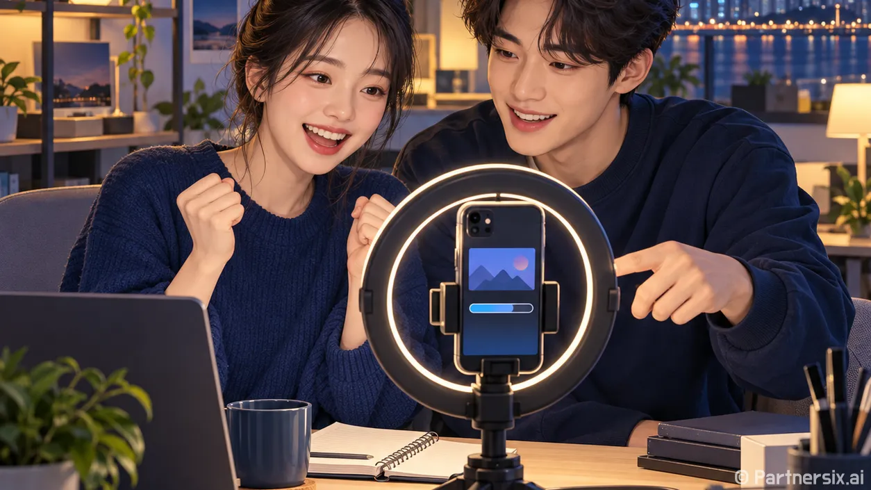 TIKTOK 영상 처음 올리는 방법