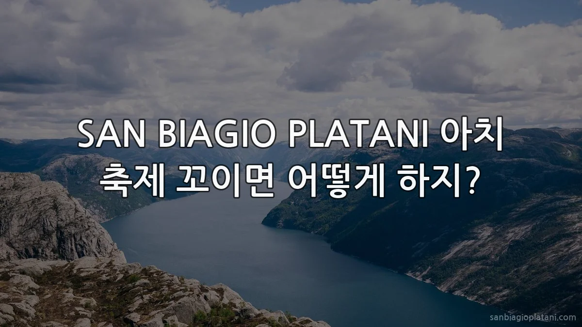 SAN BIAGIO PLATANI 아치 축제 꼬이면 어떻게 하지?