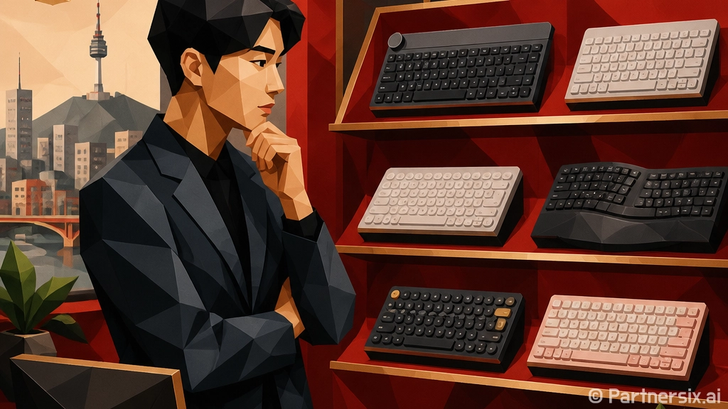 로지텍키보드 처음 …