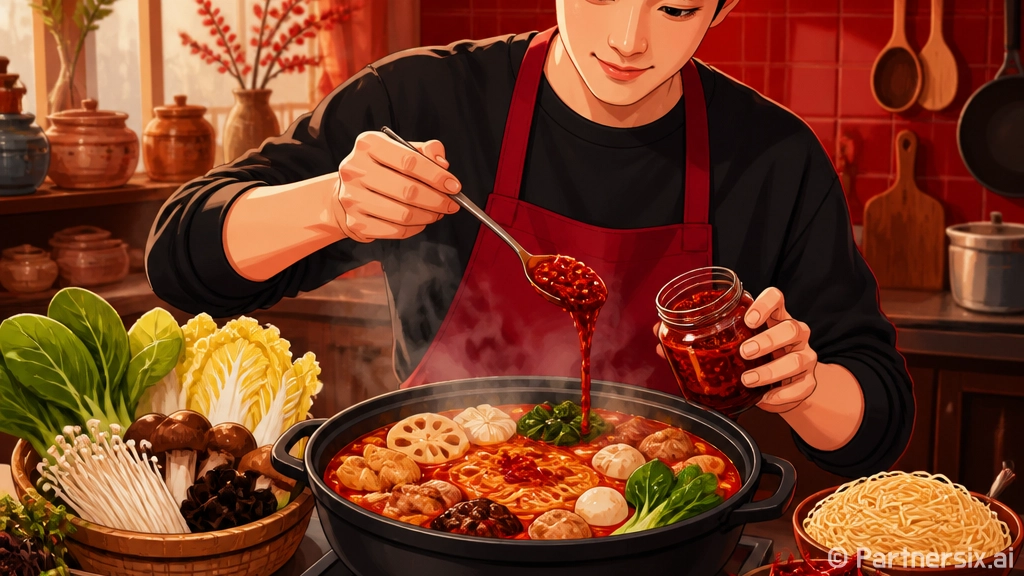 마라탕소스 집에서 …