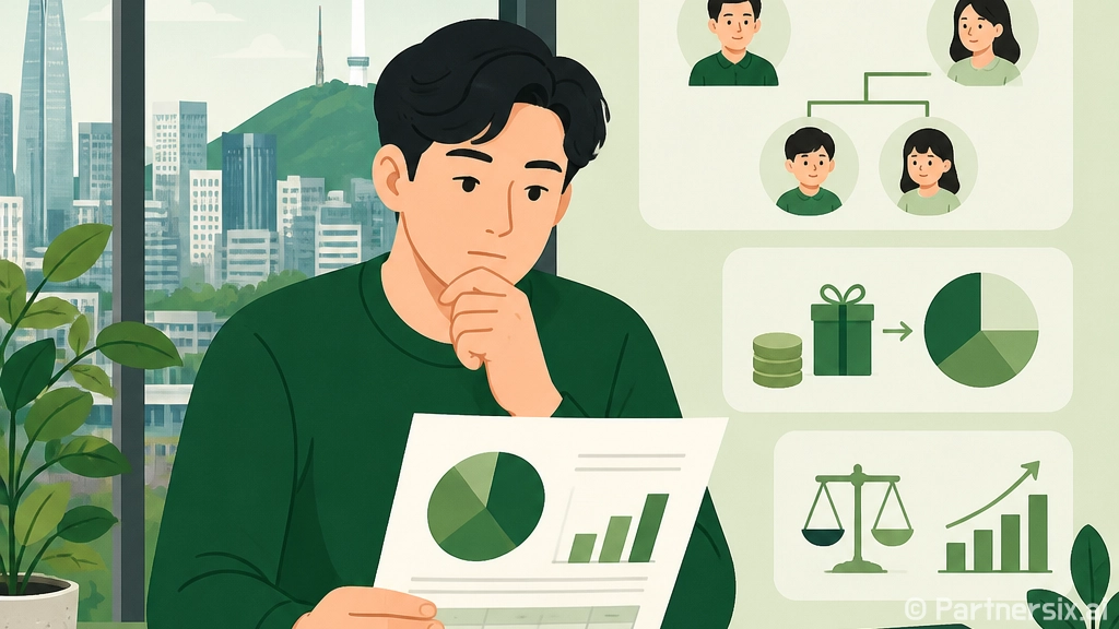 증여세세율 계산하는…