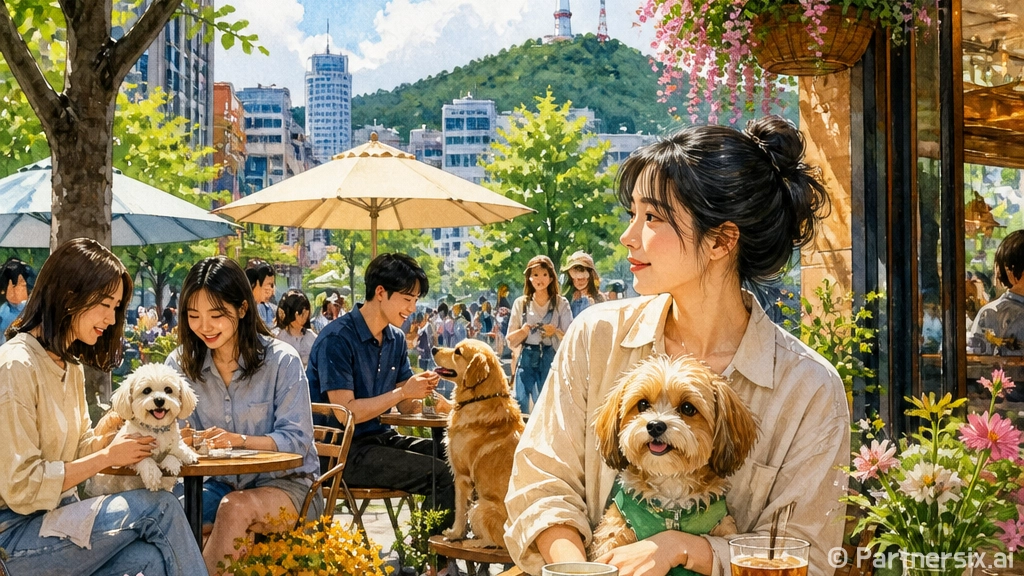 애견동반 외출 잘하…