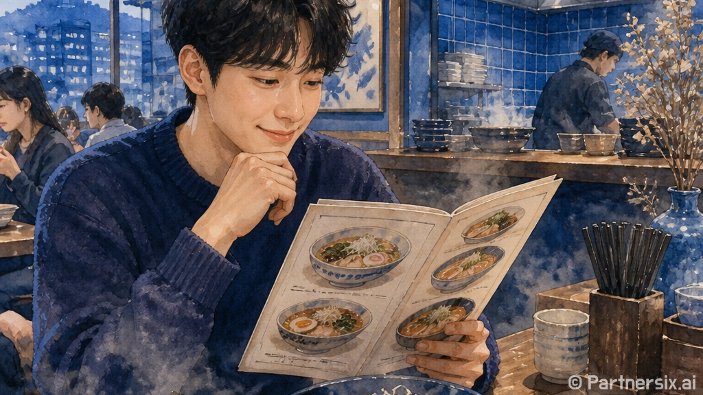 멘지라멘 처음 가는 사람을 위한 주문하는 방법