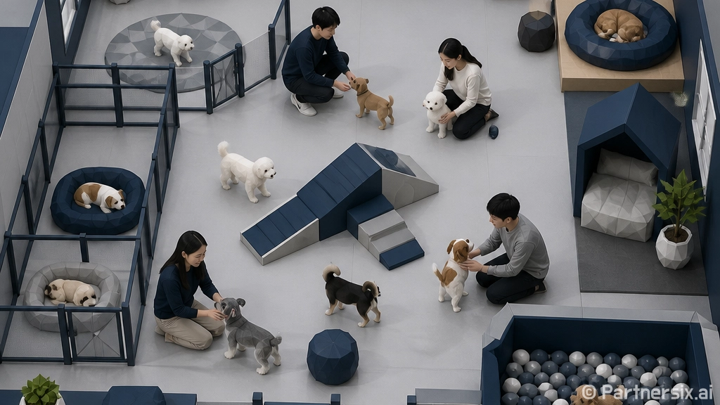 애견유치원 처음 보…