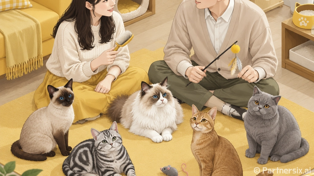 초보 집사를 위한 고양이종류 고르는 방법