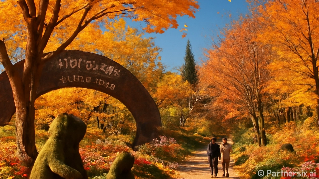 베어트리파크 늦가을…