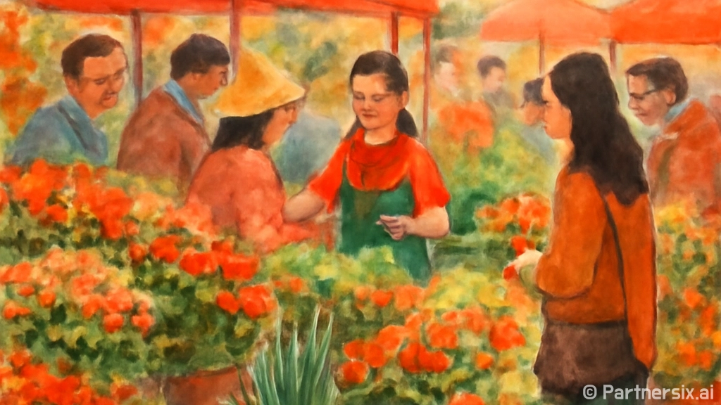 세종 싱싱장터 봄꽃…