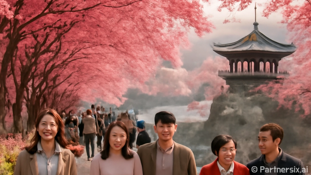 세종 부용리 벚꽃길…