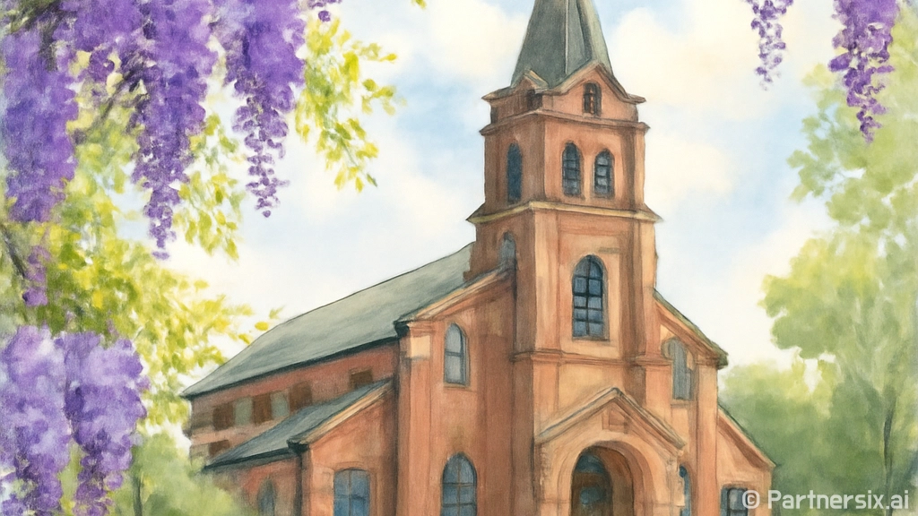 세종 부강성당 봄꽃…