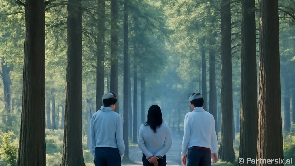 보람동 치유정원에서…