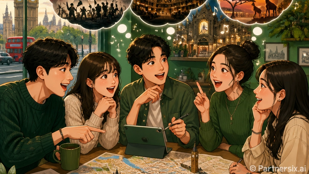 런던 뮤지컬 추천받…