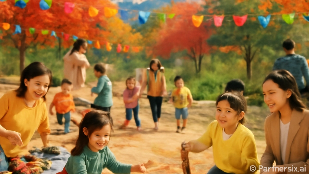 서울 공원에서 즐기…