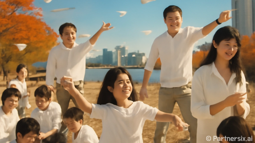 여의도 한강공원서 펼쳐지는 종이비행기 축제