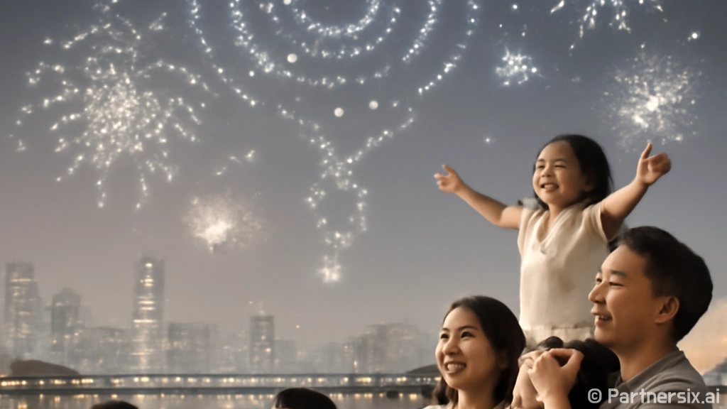 어린이날 한강 드론…