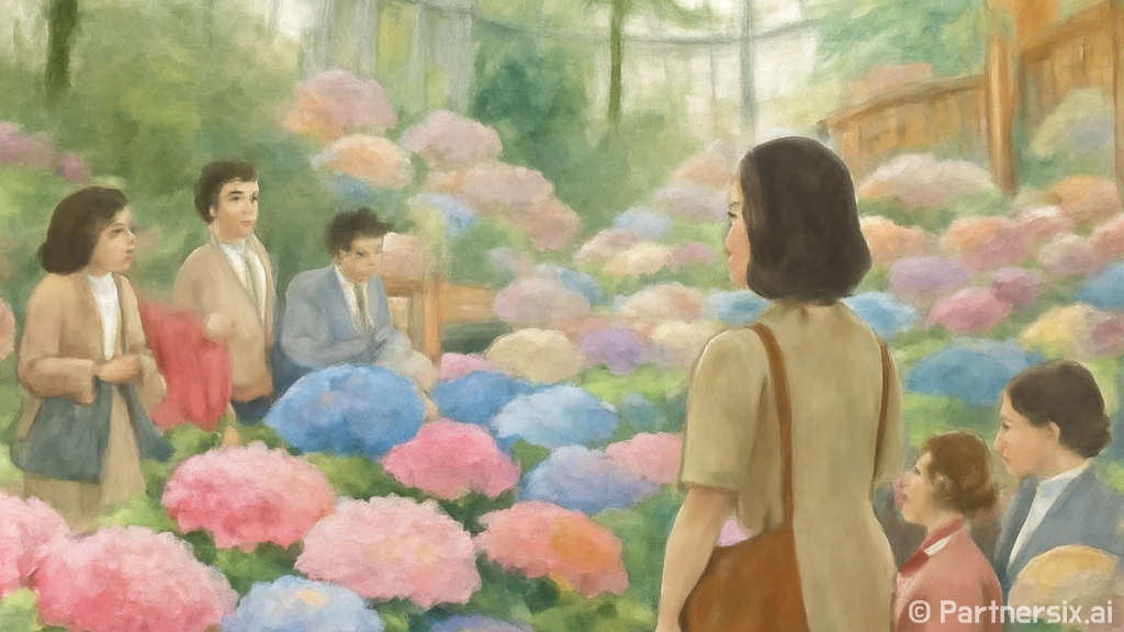 서울식물원 낭만수국…