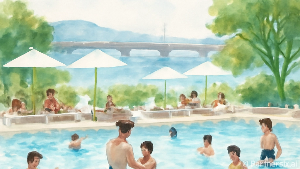 서울 도심 속 뚝섬…
