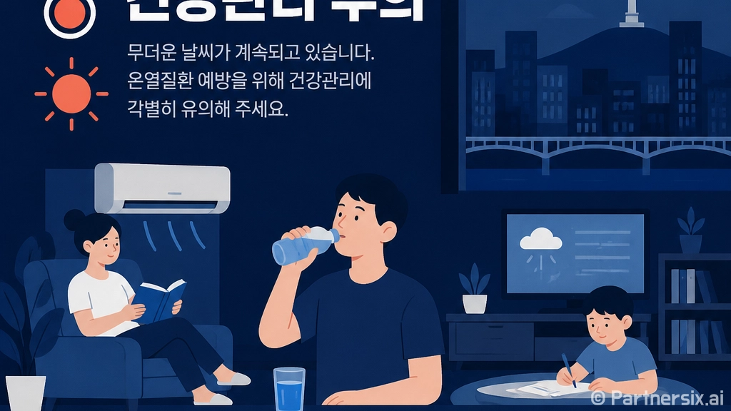 폭염경보 속 건강관…