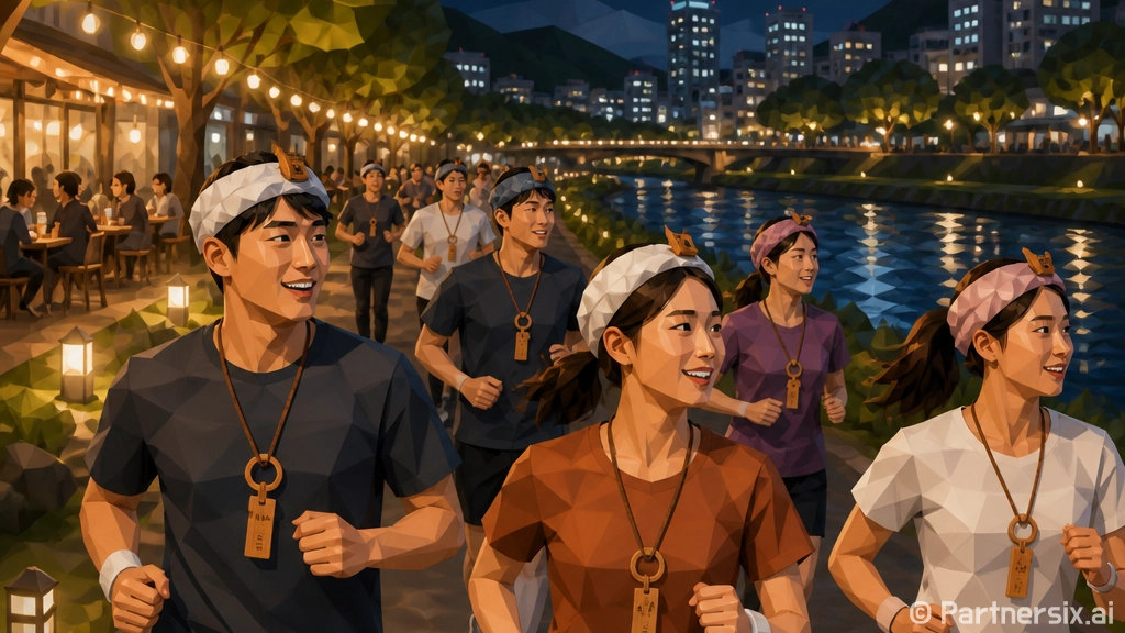 서울 양재천 달빛야…