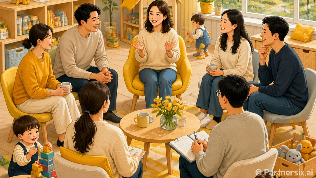 긍정육아 자조모임으로 함께 성장하는 부모