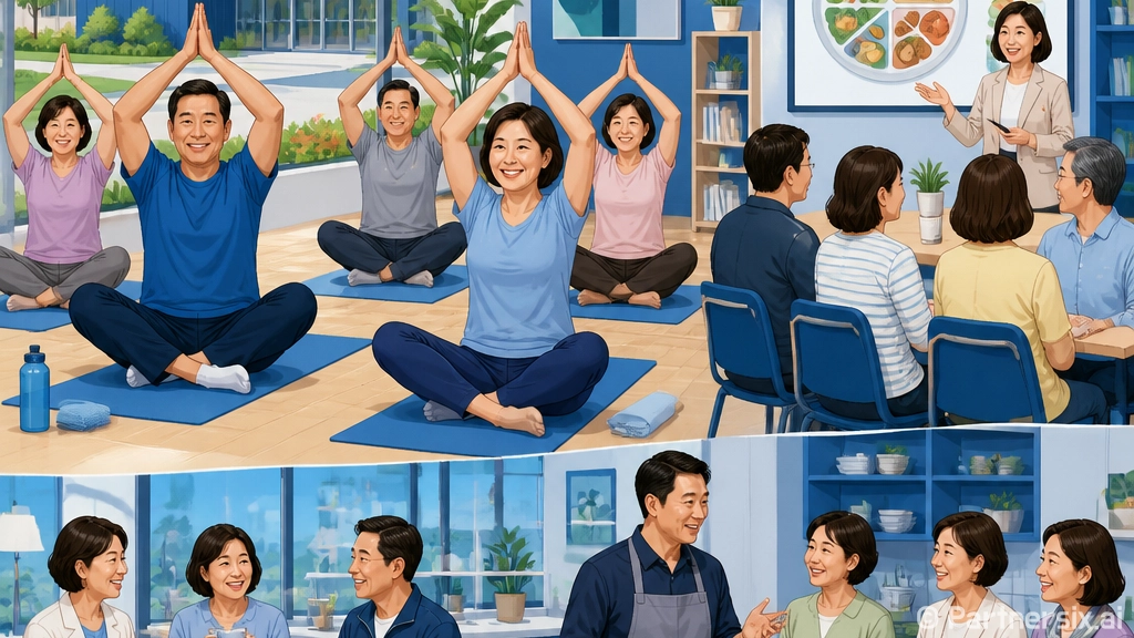은평구 중장년 건강설계 교육 참여자 모집
