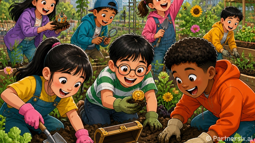 도심 속 텃밭에서 찾는 자연의 보물