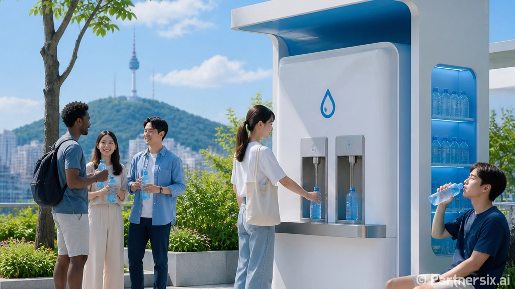성동샘물창고 무인 자판기 체험기