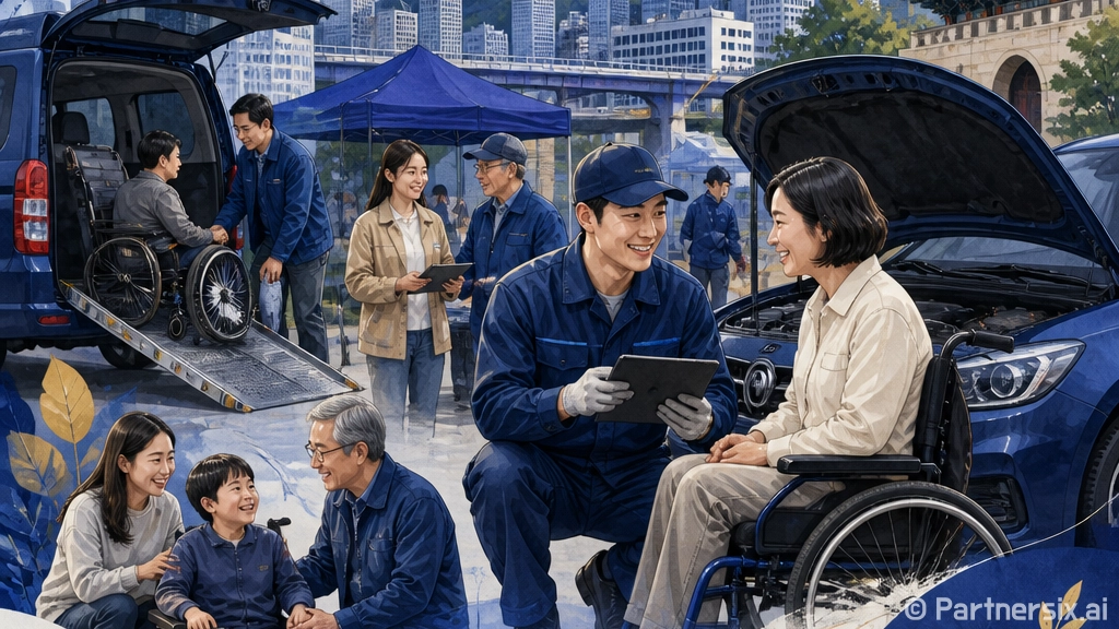 하반기 장애인자동차 안전점검 지원 시작