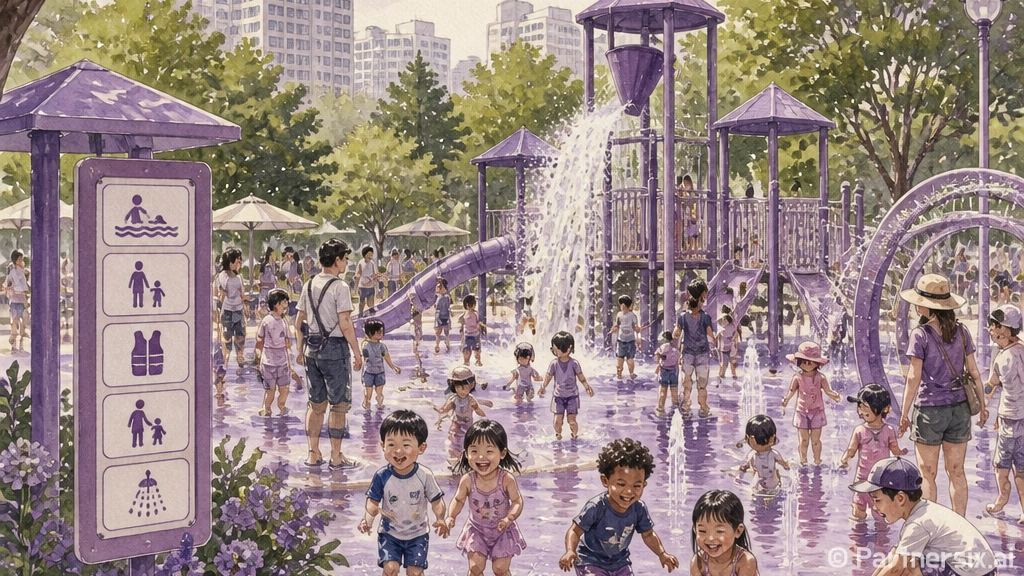 구로구 솔길어린이공원 물놀이장 무료 개장
