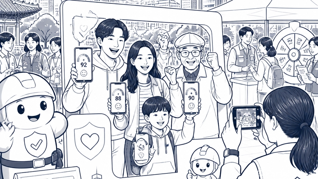 나의 안전지수 인증샷 이벤트로 안전 습관 점검
