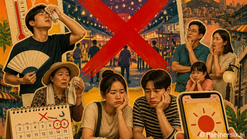백년시장 백년나이트 행사 폭염으로 전면 취소