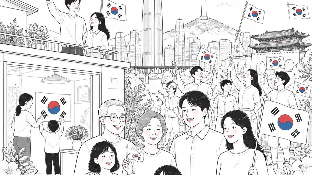 제81주년 광복절 태극기 달기 운동 동참하세요