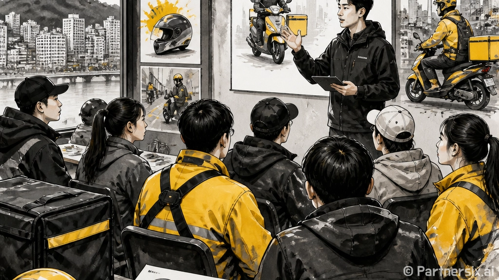 안전배달 문화 확산 위한 배달종사자 교육 모집