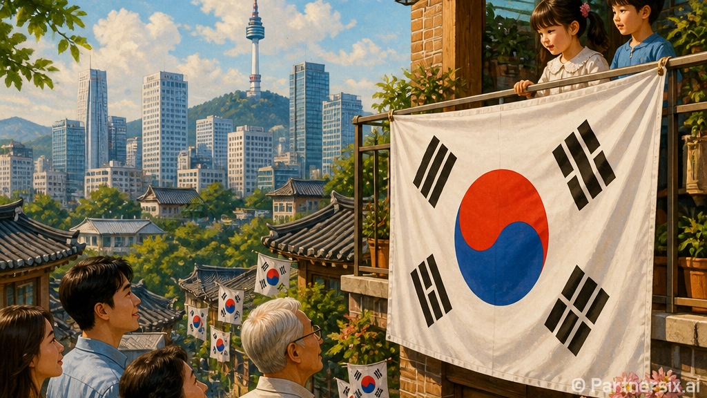 제81주년 광복절 태극기 달기 실천