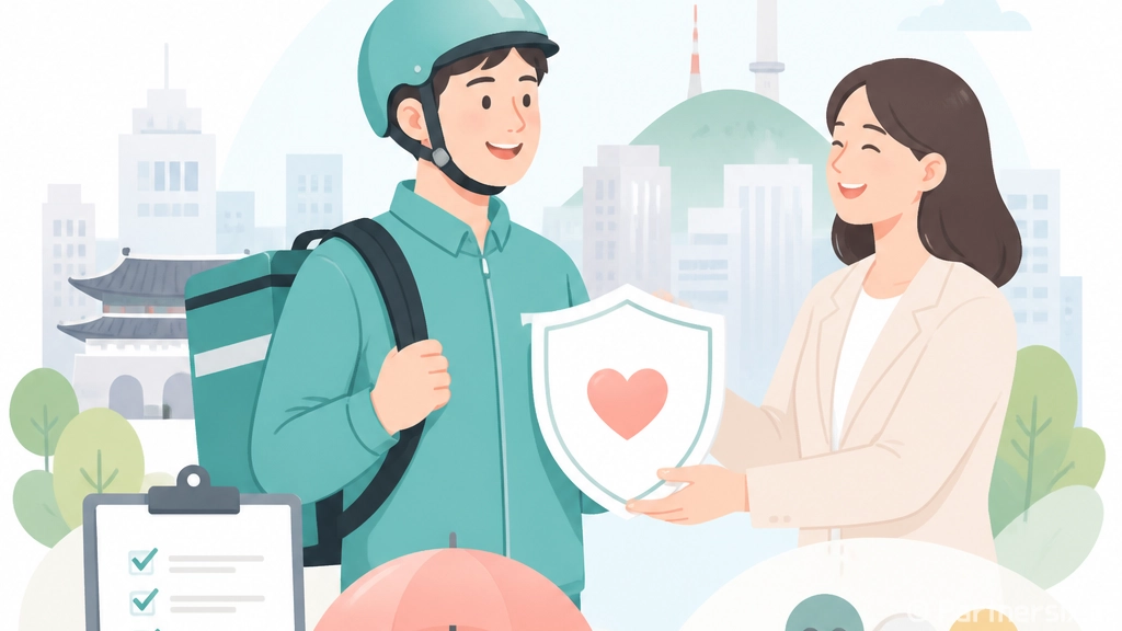 플랫폼 배달 노동자 산재보험료 지원 확대