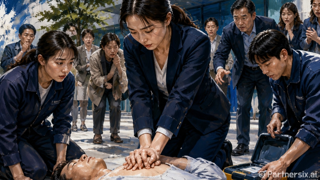 강서구 공무원, 심폐소생술로 생명 구해