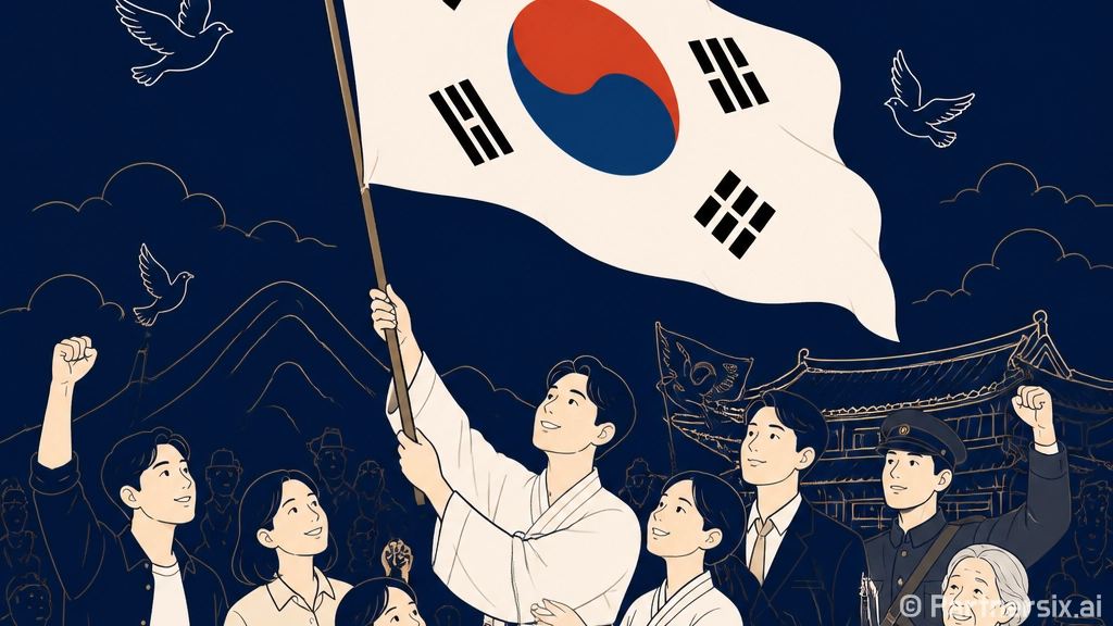 제81주년 광복절, 태극기 달기 운동