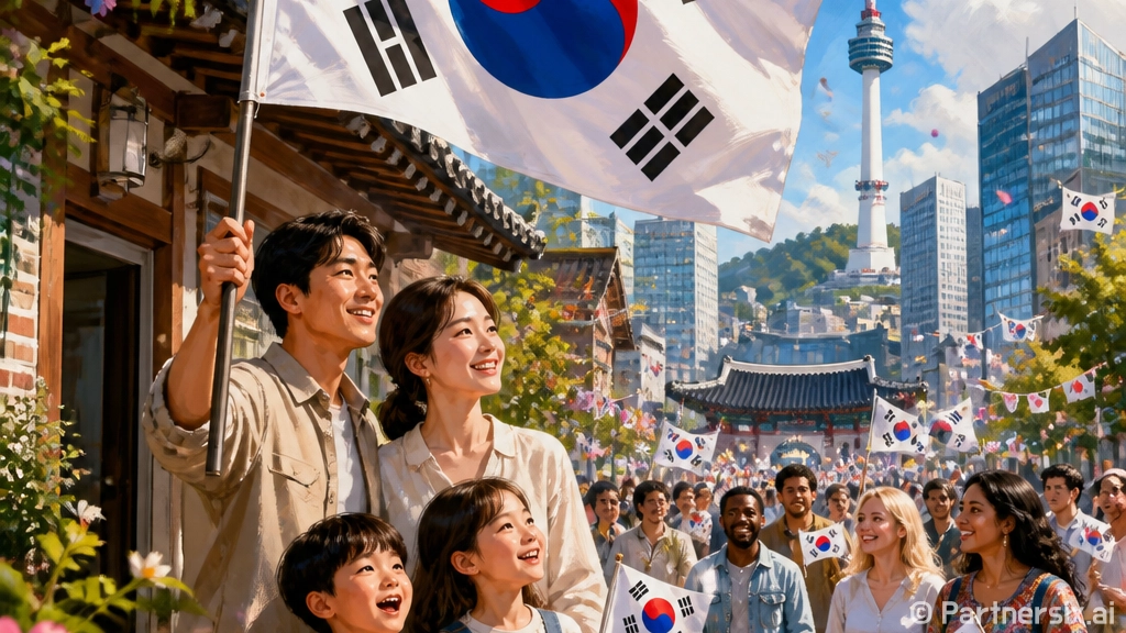 제81주년 광복절 태극기 달기 운동