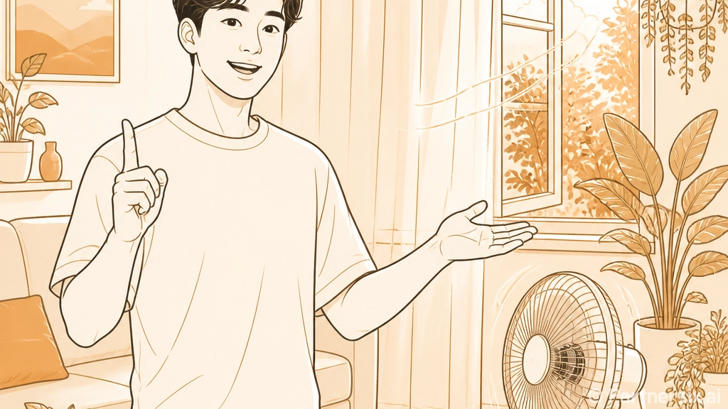 새로미와 함께하는 집안 온도 낮추기 꿀팁