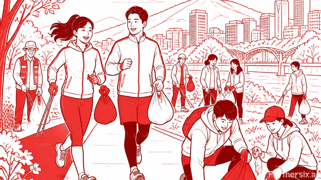 용산구민과 함께하는 친환경 줍깅 프로젝트