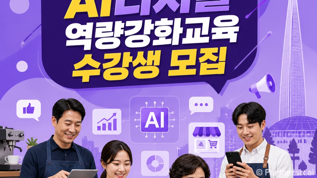 송파구 소상공인 AI 역량강화 교육 모집