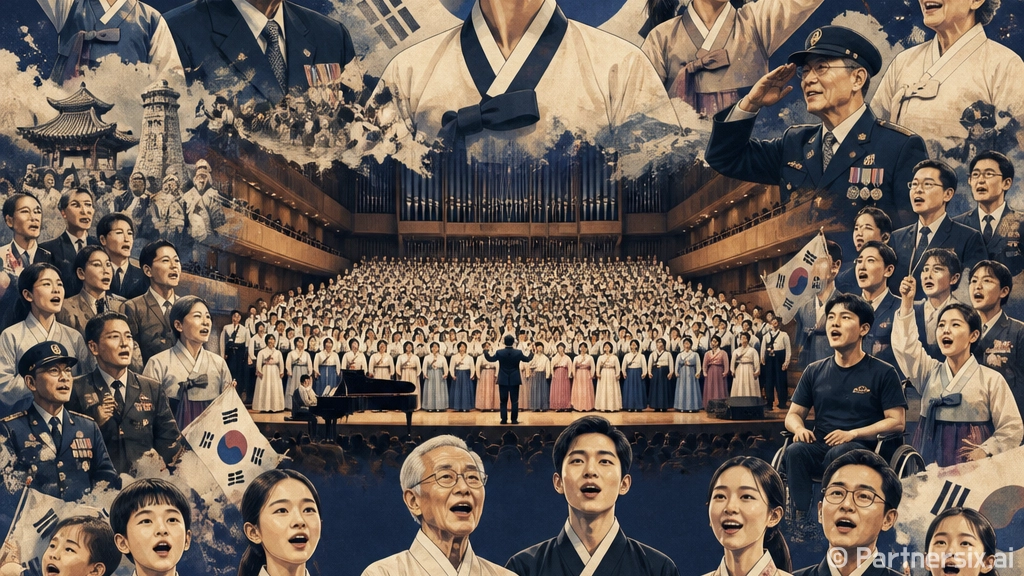 1,815명 목소리로 빚은 광복절 대합창 감동