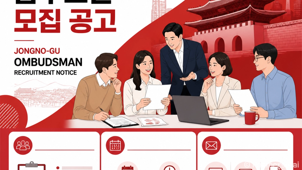 종로구 임기제공무원 옴부즈퍼슨 채용 공고