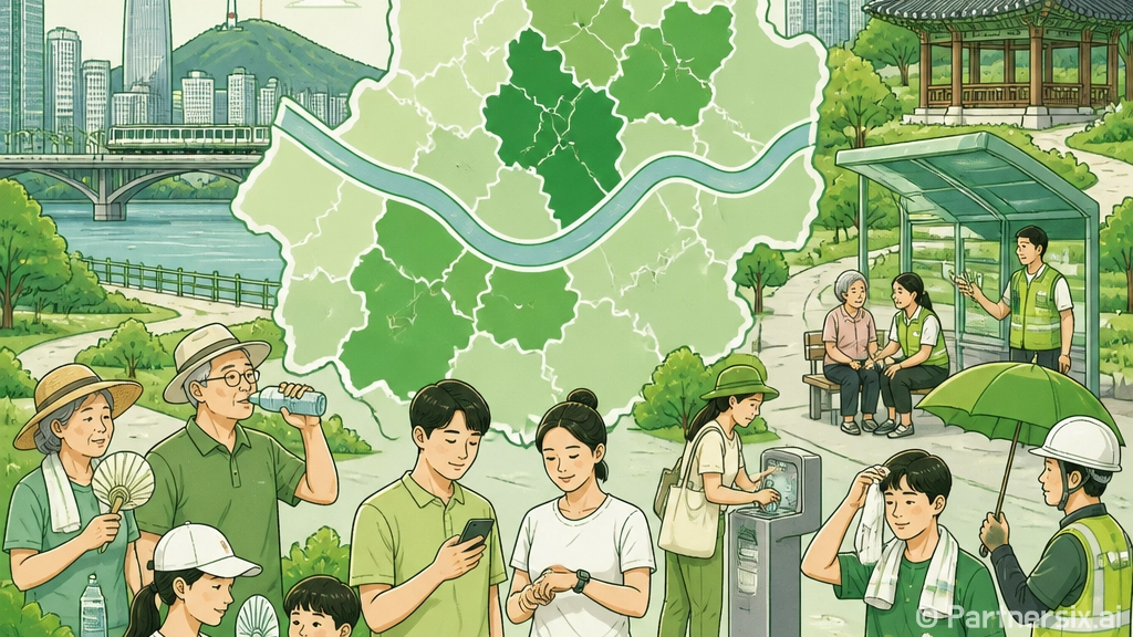 폭염주의보 발효, 강남구 여름철 종합대책 가동
