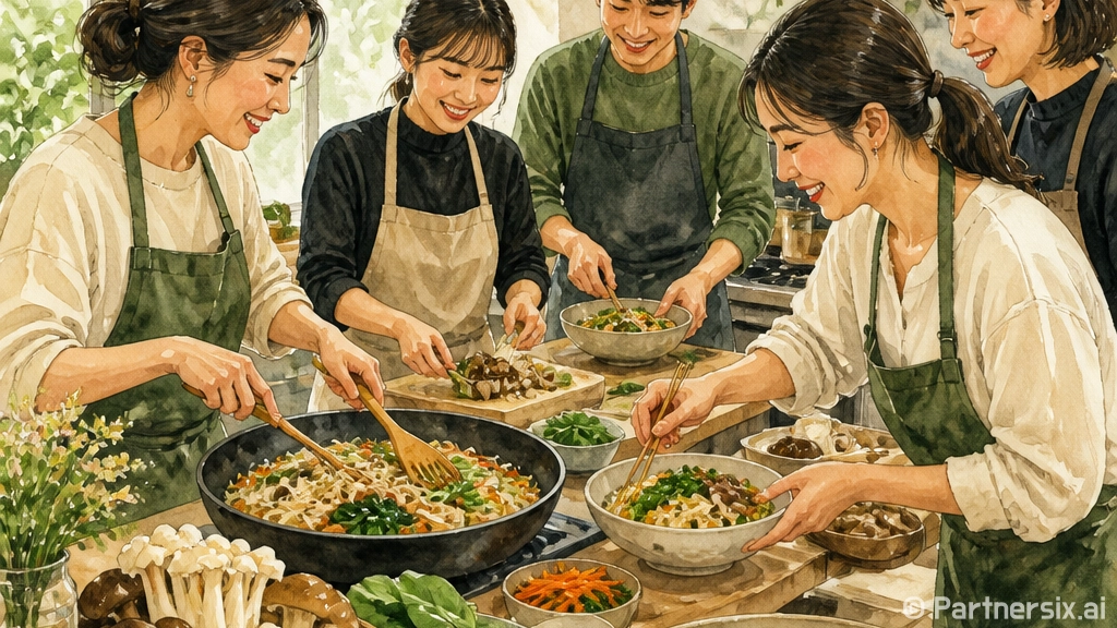 9월 제철 버섯으로 집밥 요리 배우기