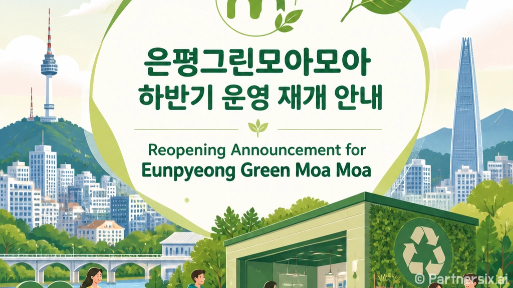 은평그린모아모아 하반기 운영 재개