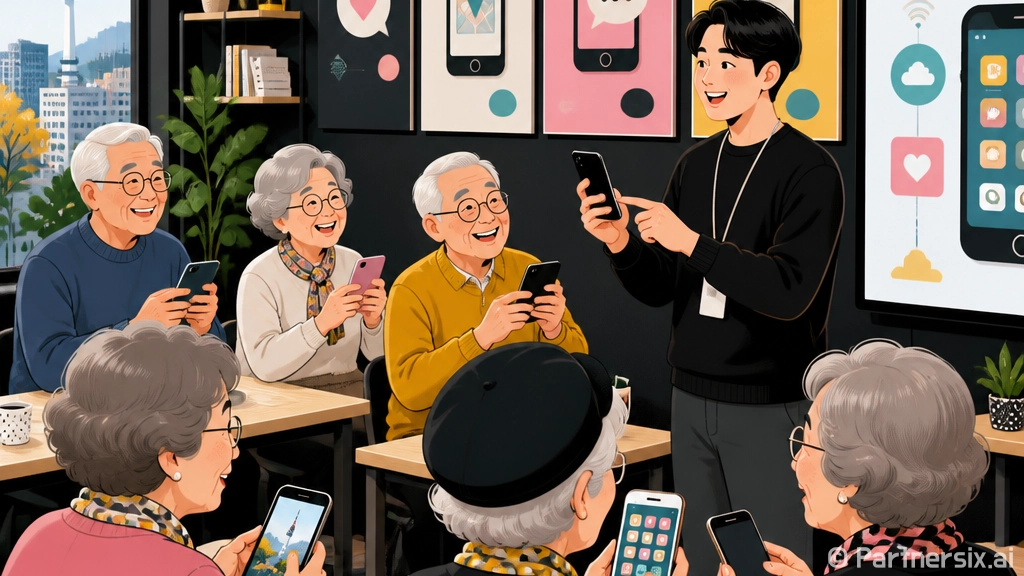 어르신 맞춤 스마트폰 교실 무료 개설