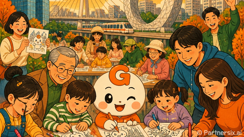 구로G페스티벌 개막과 구로스케치 색칠 이벤트