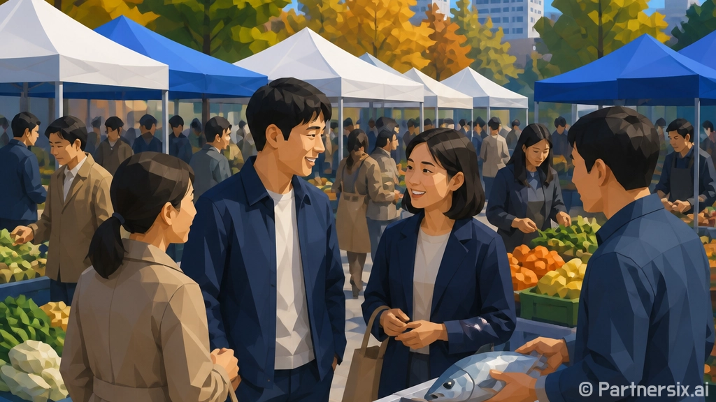 도봉구청 광장서 추석 직거래장터 개최