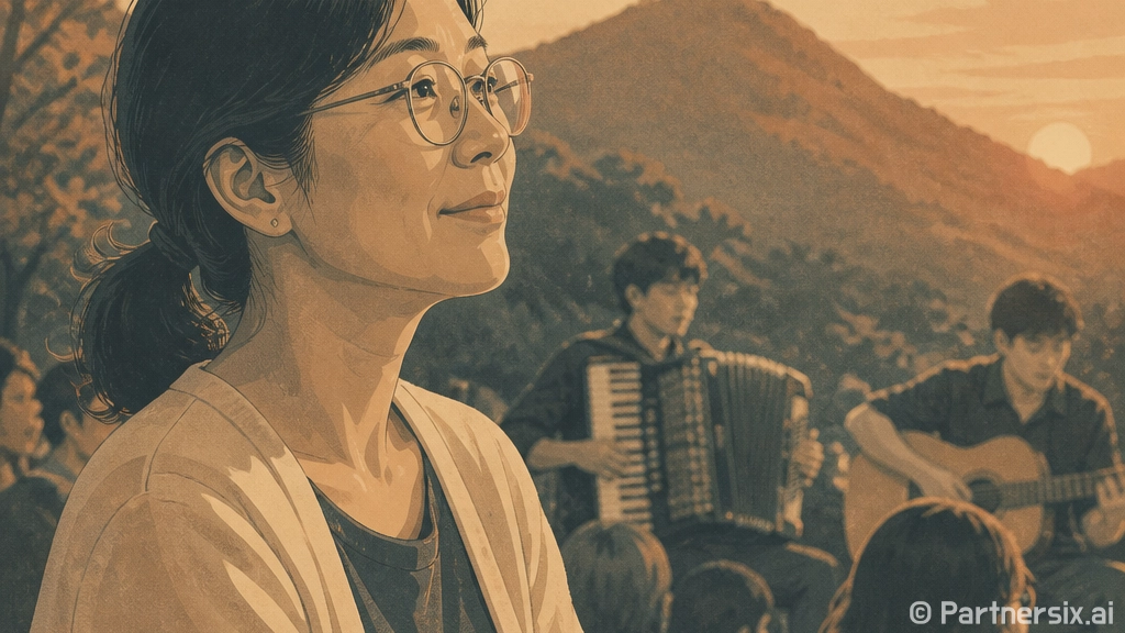 배봉산 노을음악회, 가을 저녁 감성 가득